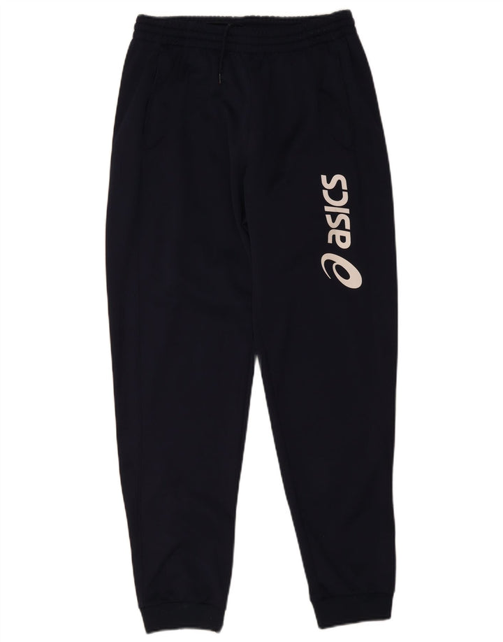 Asics Pantaloni de trening grafic pentru bărbați Pantaloni de jogging Mediu Poliester bleumarin