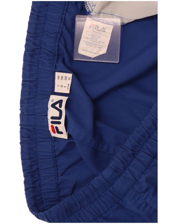 Pantaloni scurți sport FILA pentru bărbați XL, poliester albastru