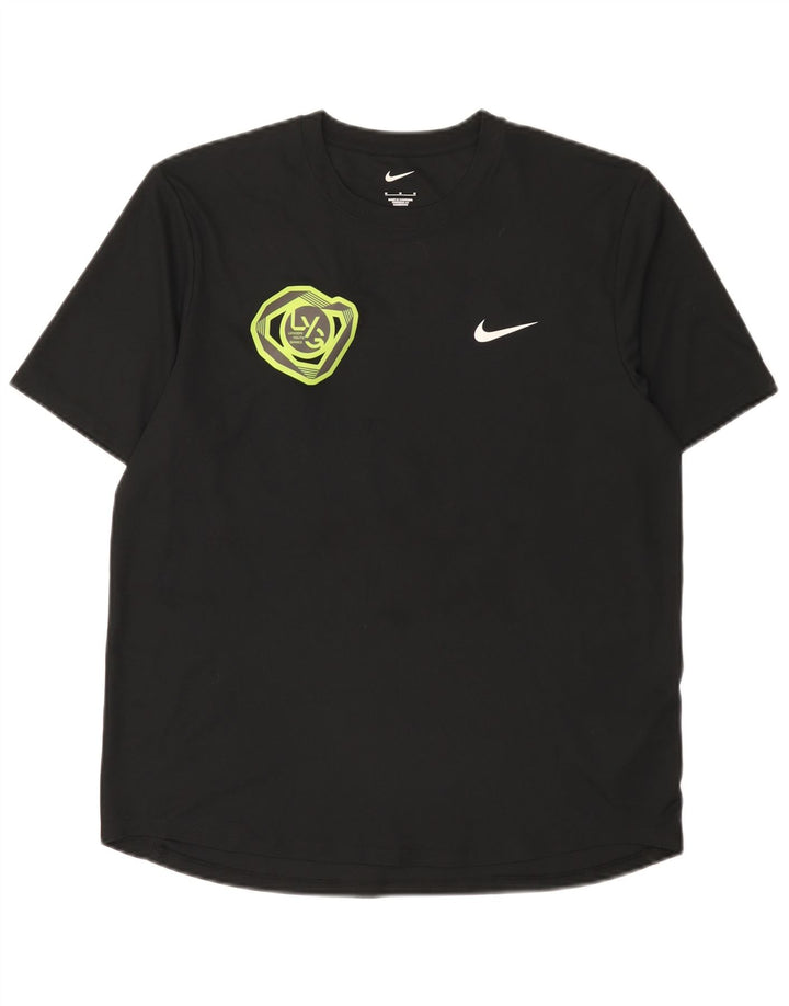 Tricou grafic pentru bărbați Nike Top Mediu Negru Poliester