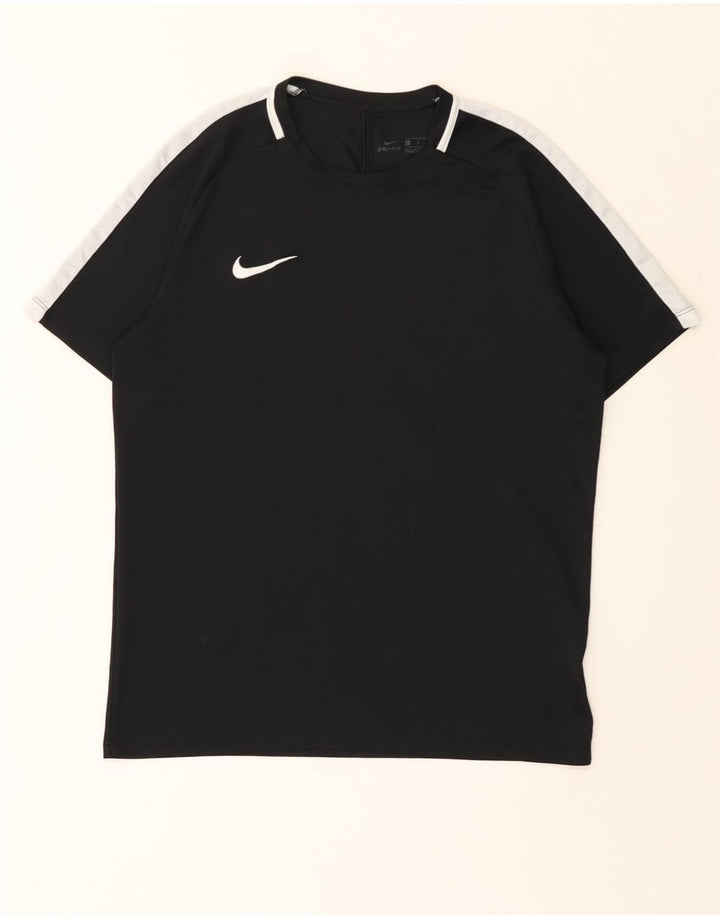 Tricou NIKE Dri Fit pentru femei Top UK 16 mare, negru, poliester color bloc