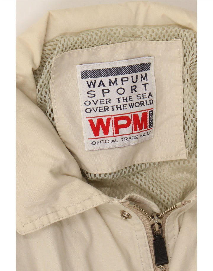 WAMPUM Mens Utility Jacket UK 40 Large Beige Nylon Vintage Wampum and Second-Hand Wampum from Messina Hembry 