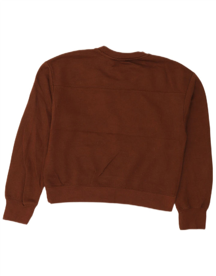 Pulover pentru damă Zara Crop Pulover UK 10 Mic Maro Poliester