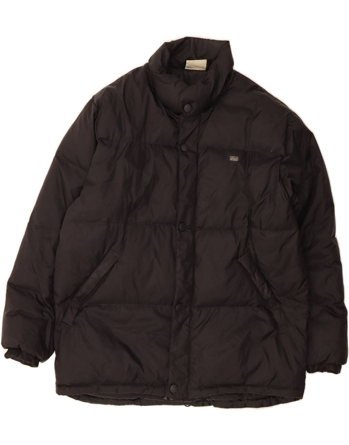 ASICS Mens Padded Jacket UK 44 2XL Black Nylon Vintage Asics and Second-Hand Asics from Messina Hembry 