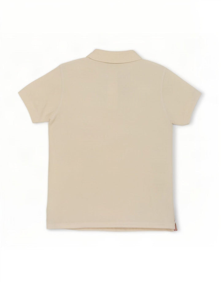 Tricou polo pentru bărbați Fat Face, bumbac alb, mediu