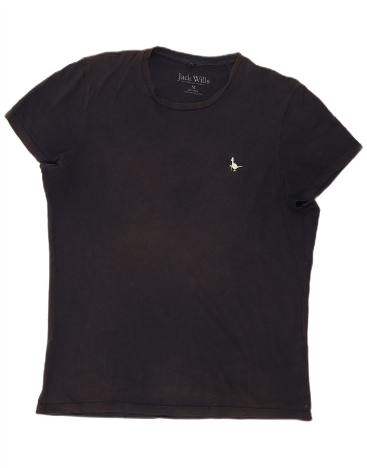 Tricou Jack Wills pentru bărbați Top mediu din bumbac bleumarin