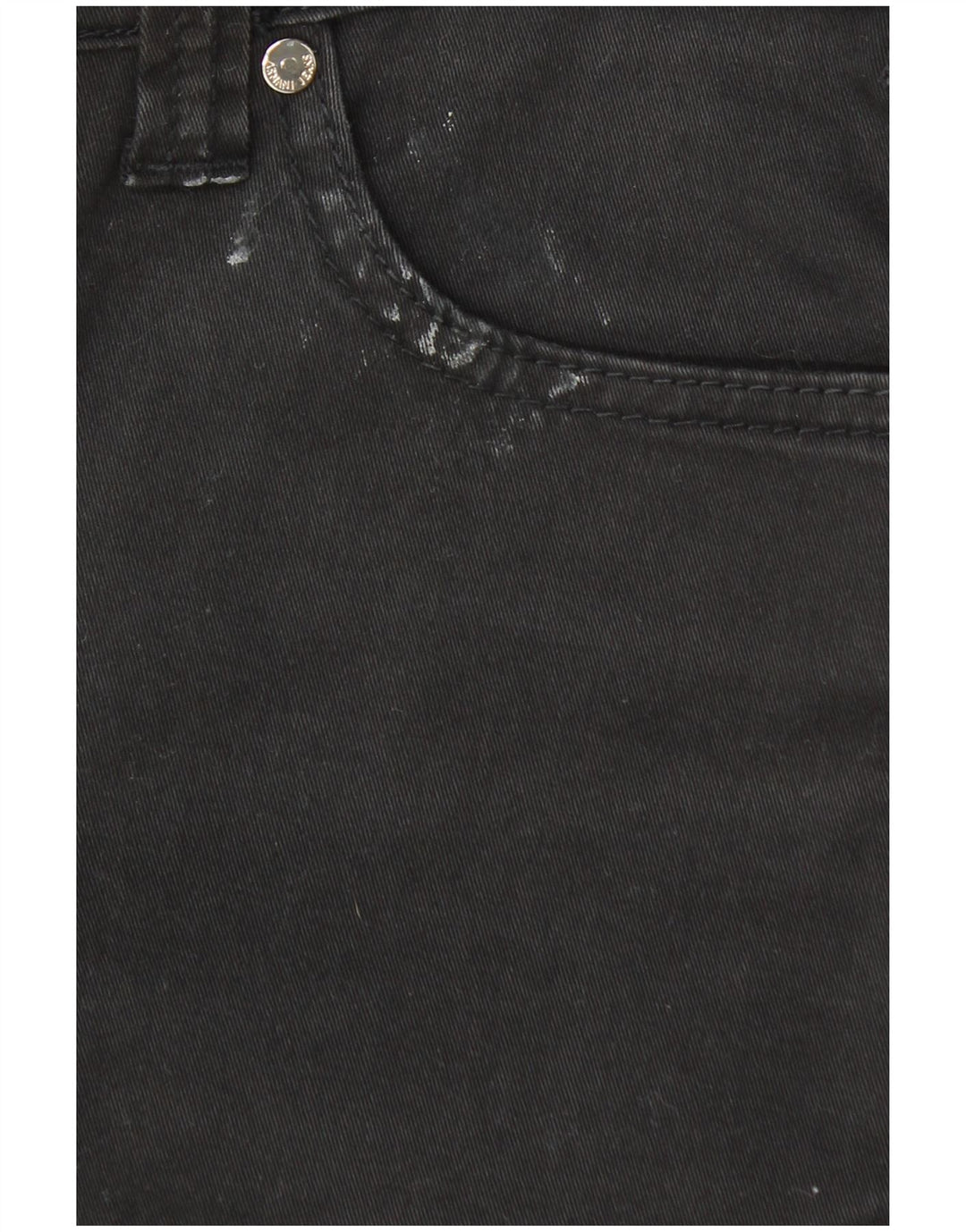 Blugi drepti pentru femei Armani W28 L30 negri