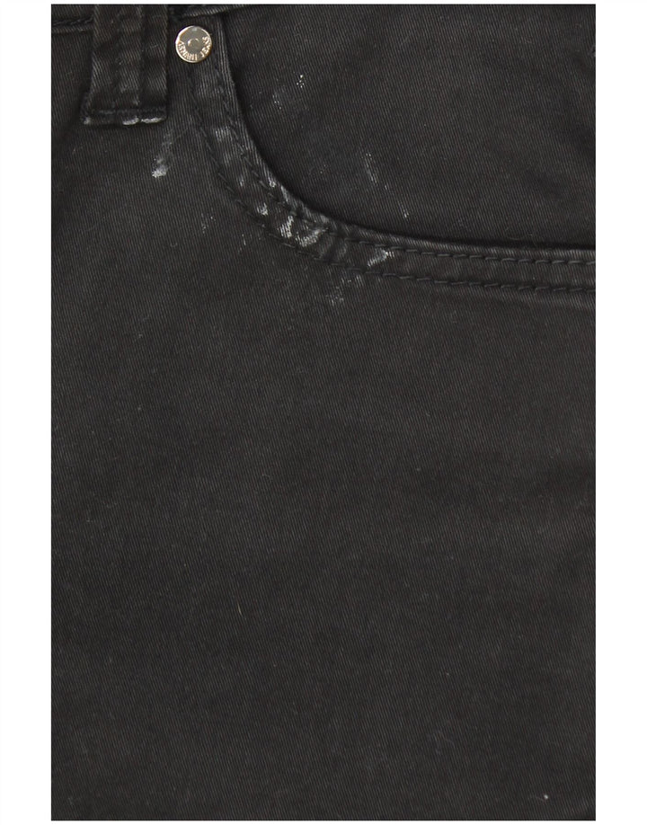 Blugi drepti pentru femei Armani W28 L30 negri