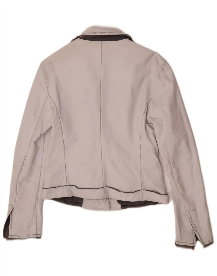 Sacou Victory pentru femei cu 1 nasture IT 44 Medium Off White Clasic