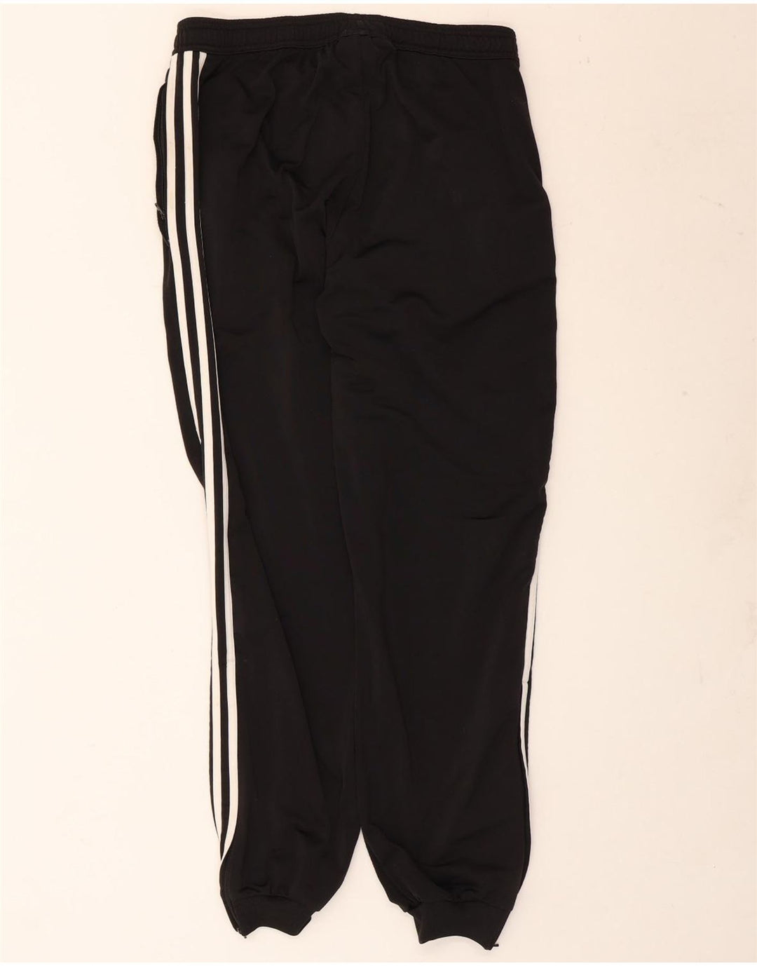 Pantaloni de trening Adidas pentru bărbați Joggeri poliester mediu negru