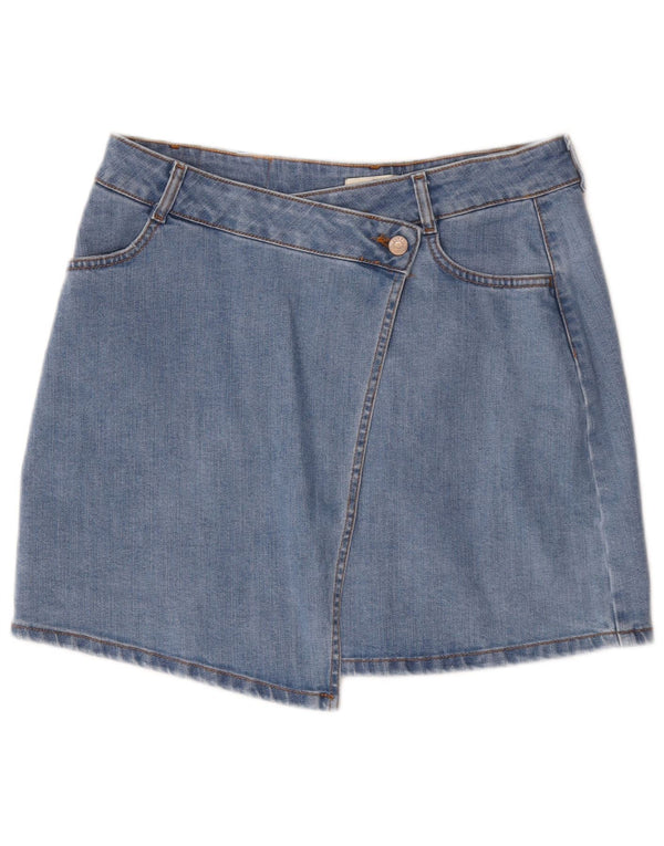 Fusta de blugi pentru femei Carrera Medium W30 Bumbac Albastru