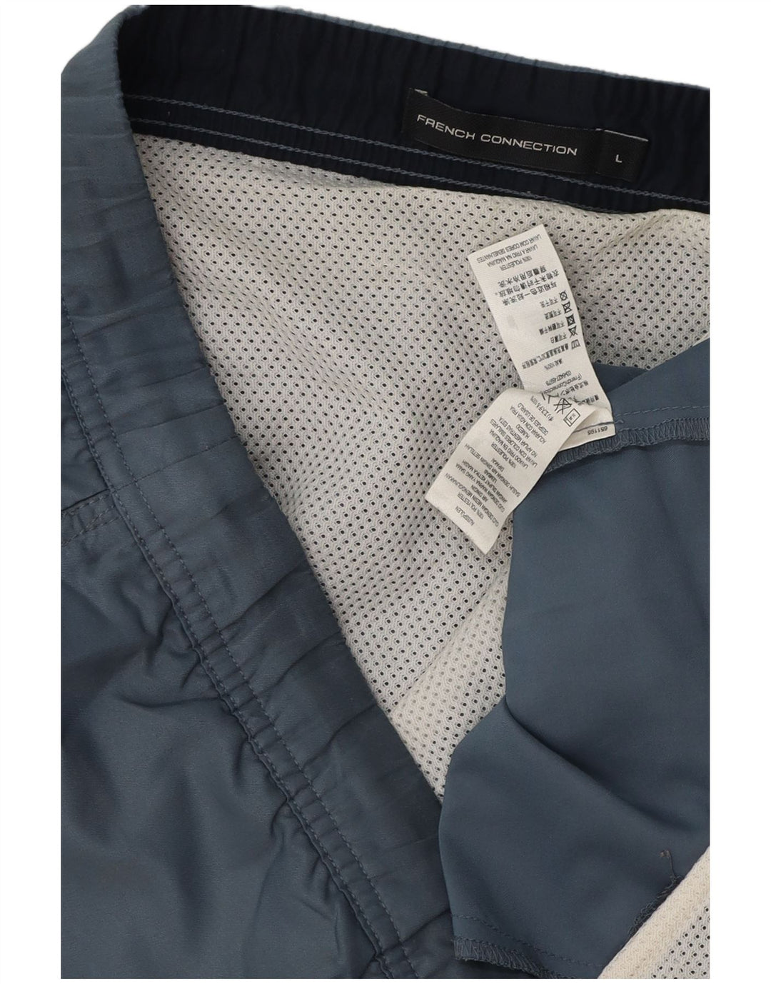 FRENCH CONNECTION Pantaloni scurți de înot pentru bărbați Poliester mare, gri