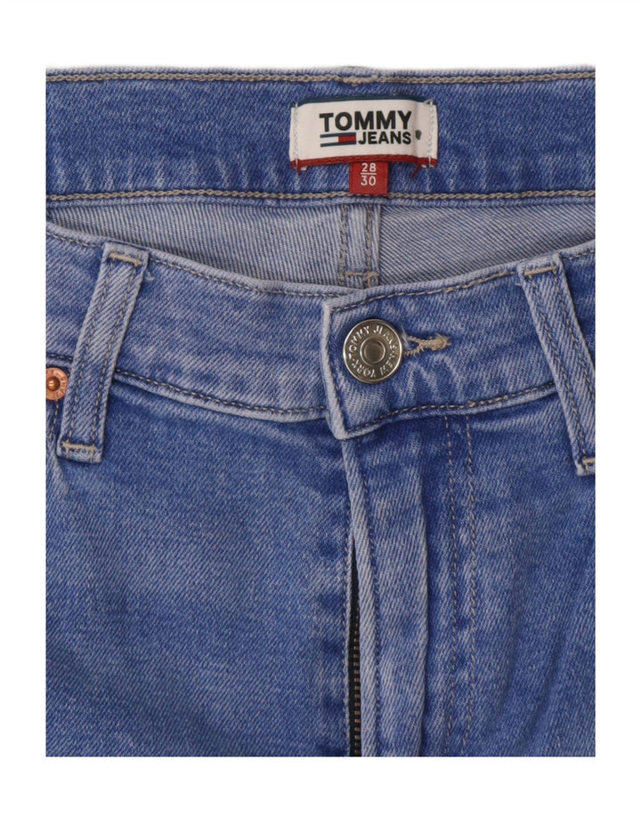 TOMMY HILFIGER Blugi subțiri pentru femei W28 L26 Bumbac albastru