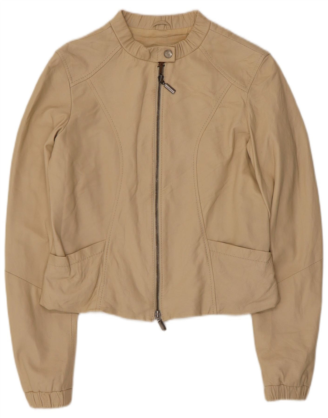 Jachetă de piele pentru femei CONBIPEL IT 42 Medium Beige Piele