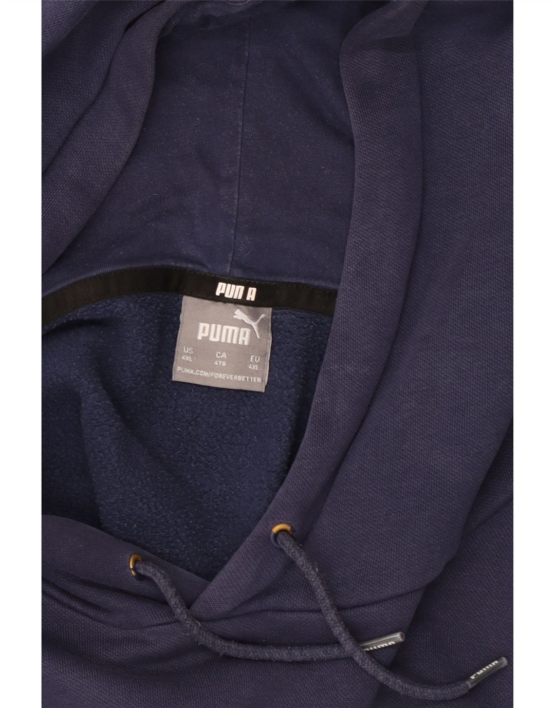 Pulover Puma pentru bărbați, 4XL, bumbac bleumarin