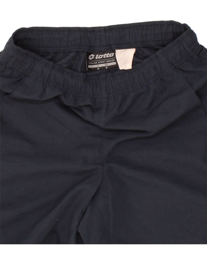 LOTTO Boys Sport Shorts 10-11 Years Medium Navy Blue Polyester Vintage Lotto and Second-Hand Lotto from Messina Hembry 