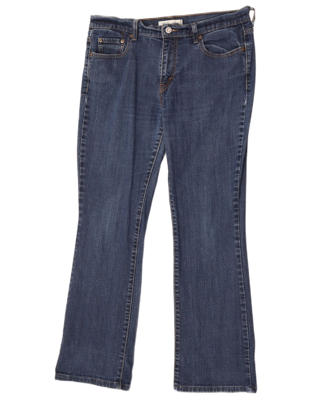 Blugi Levi's pentru femei 512 Bootcut US 12 Large W32 L30 Blue Bumbac