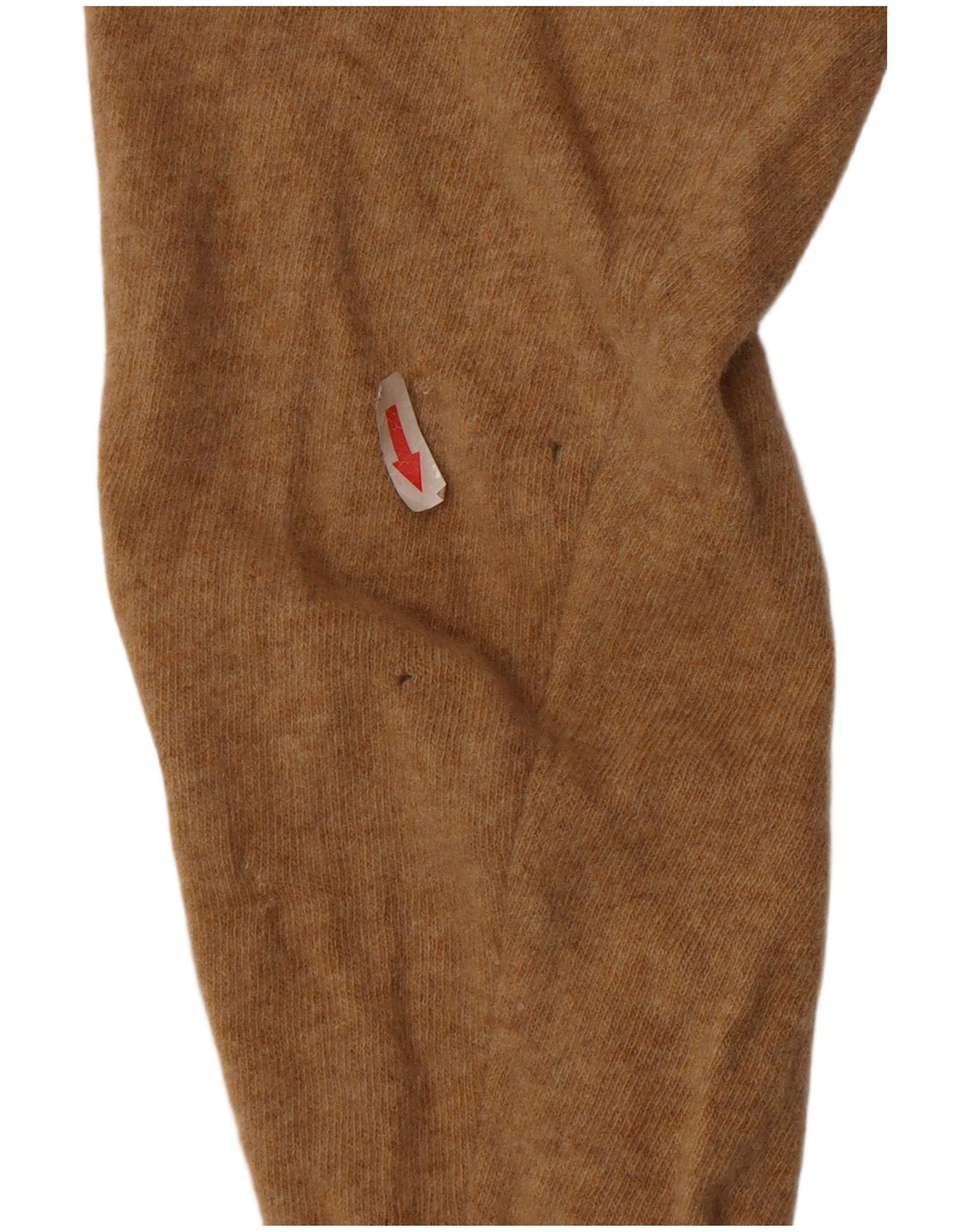 Pulover cardigan pentru femei Benetton UK 16 Lână de miel maro mare
