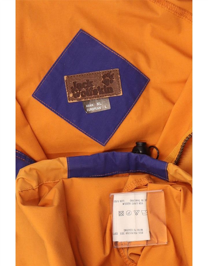 Jack Wolfskin Jachetă Anorak cu glugă pentru bărbați UK 42 XL Poliester galben