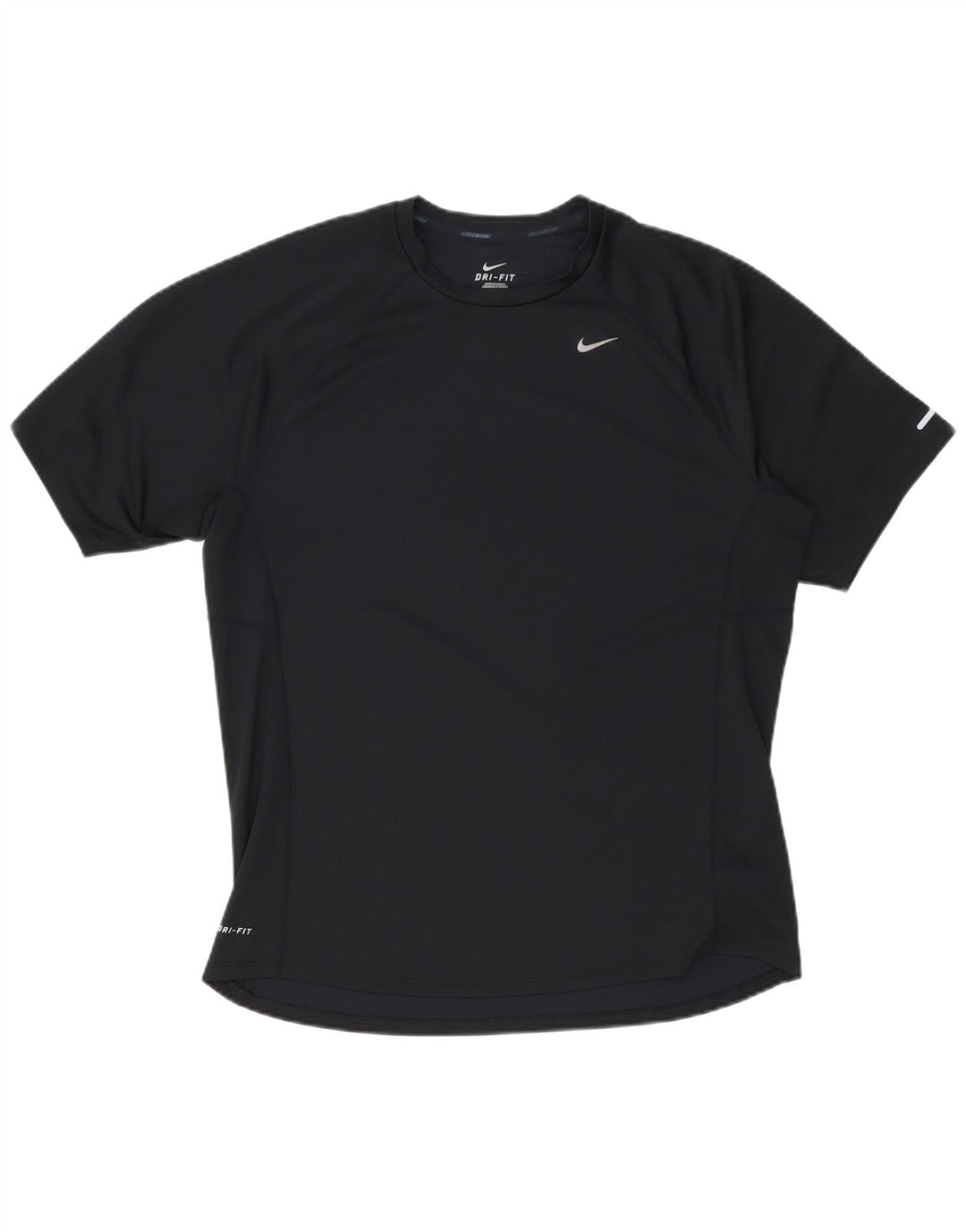 Tricou NIKE Dri Fit pentru bărbați Top mare din poliester negru