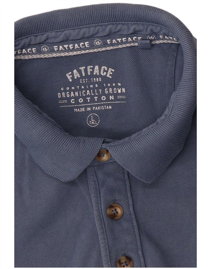 Tricou polo pentru bărbați Fat Face, mare, bleumarin, bumbac