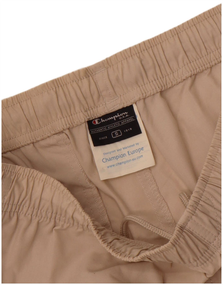 Pantaloni de trening Capri pentru bărbați Champion, bumbac, bej mic