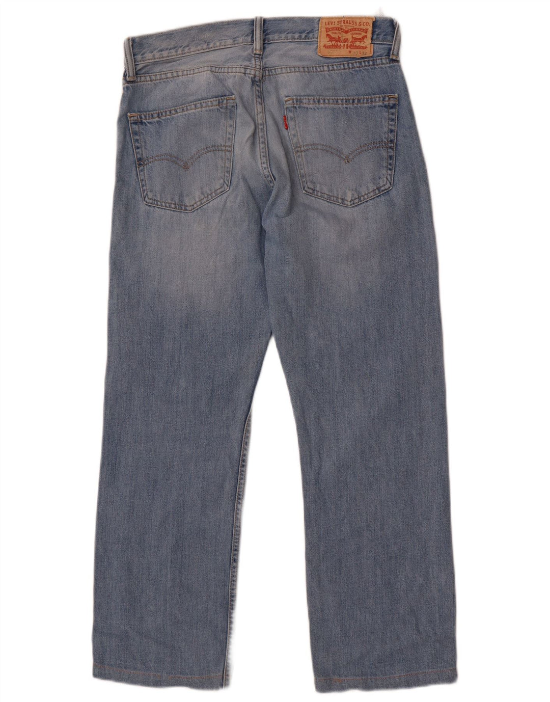 Blugi Levi's 505 Straight pentru bărbați W30 L27 Bumbac albastru