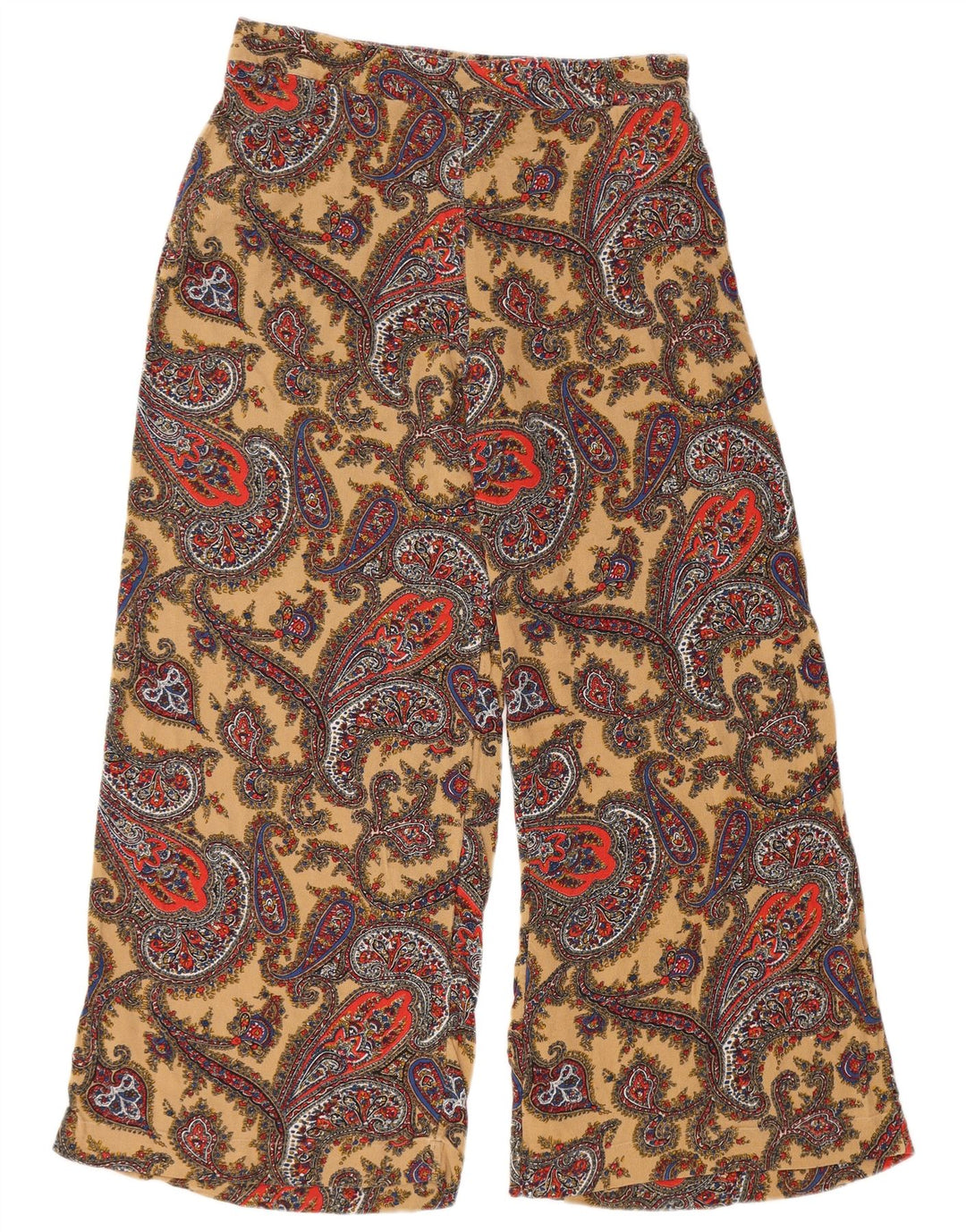 FAT FACE Pantaloni de damă cu talie înaltă UK 12 Medium L30 L27 Multicolori