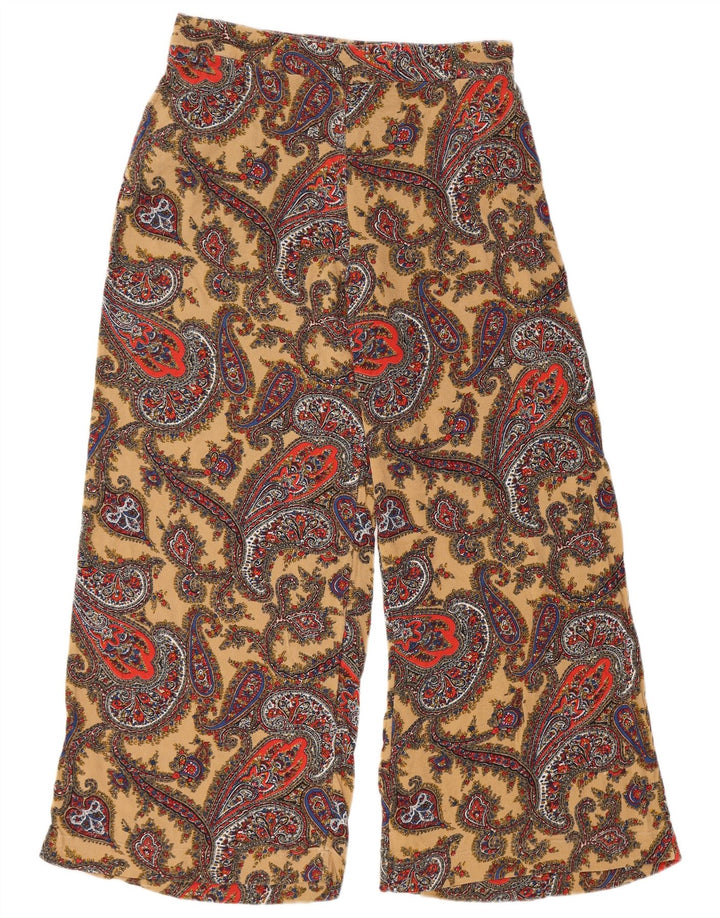 FAT FACE Pantaloni de damă cu talie înaltă UK 12 Medium L30 L27 Multicolori