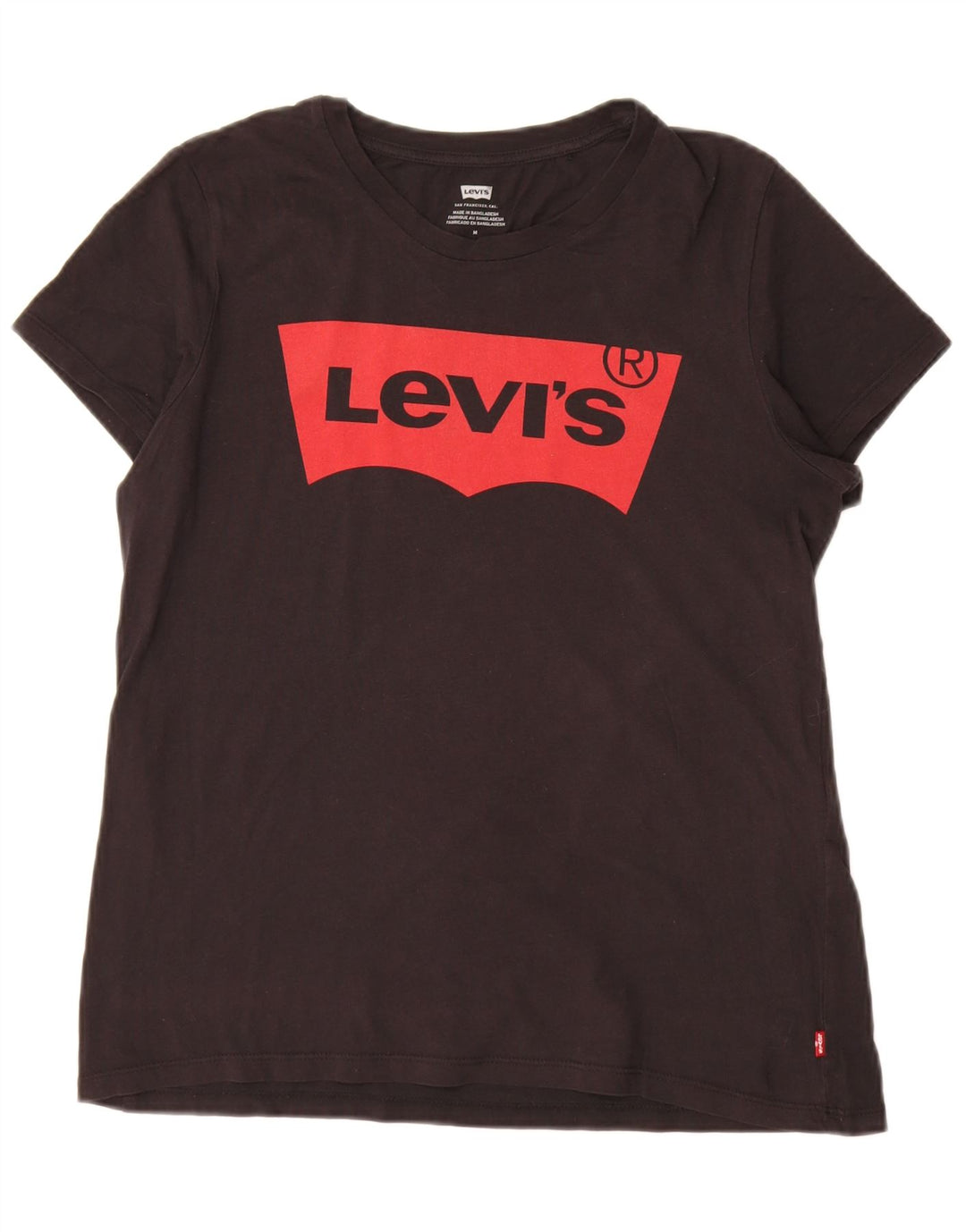 Tricou grafic Levi's pentru femei Top UK 14 Medium Black