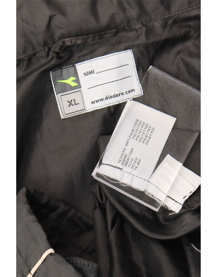 Jachetă de trening pentru bărbați Diadora, XL, poliester negru