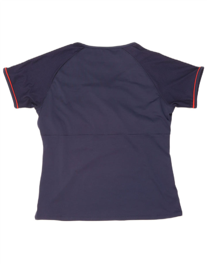 Tricou pentru femei Fila Top UK 14 Medium Bleumarin Poliester