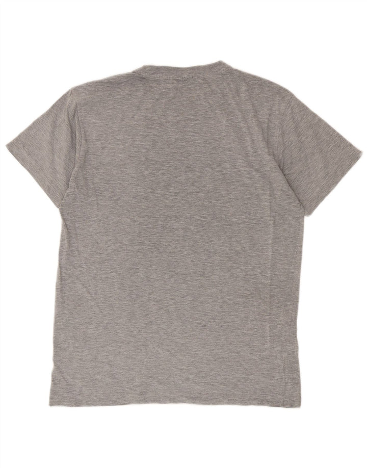 Tricou grafic Fila pentru bărbați Top Medium Gri Bumbac