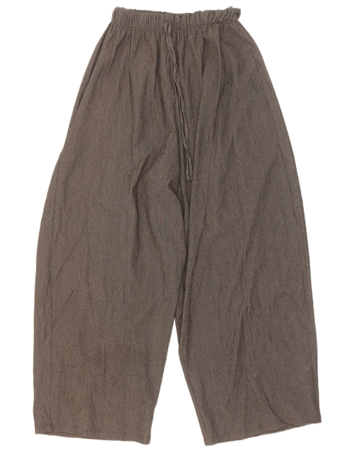 Pantaloni harem pentru femei Zara Medium L28 L27 Gri Poliester