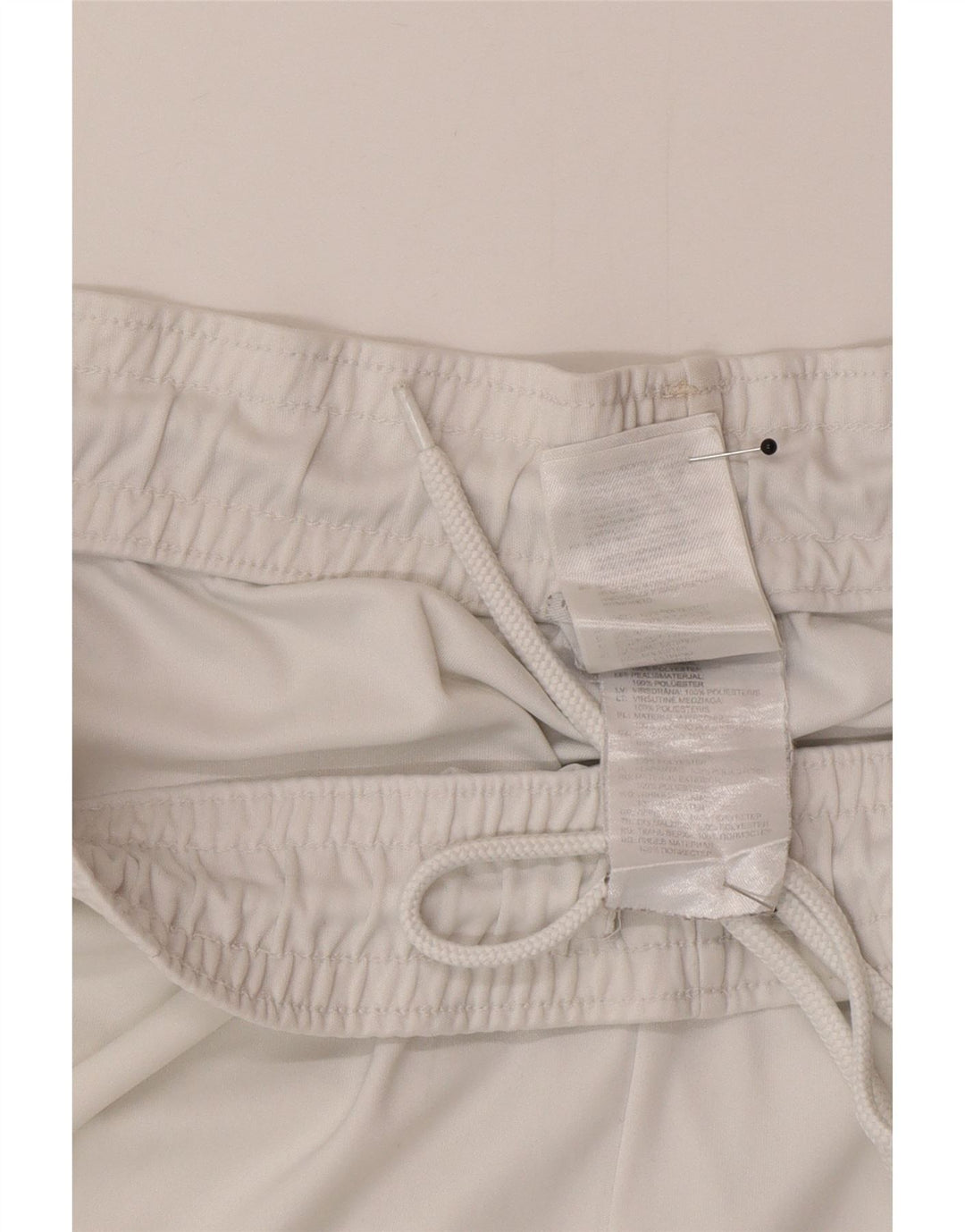 Pantaloni scurți sport pentru bărbați Adidas Climalite, mari, alb, din poliester