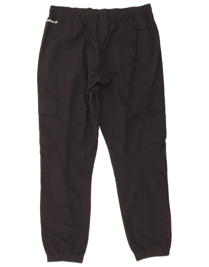 Pantaloni de trening Adidas Cargo pentru bărbați Pantaloni de jogging XL Poliester negru