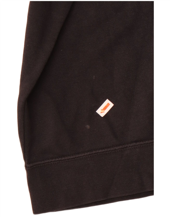 Pulover supradimensionat pentru femei Nike UK 10 Bumbac negru mic