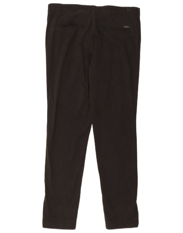 Pantaloni chino Jack & Jones Marco Slim Fit pentru bărbați L34 L32 bumbac negru
