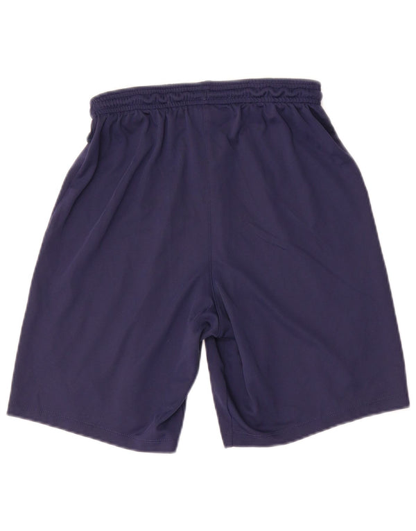 Pantaloni scurți sport subțiri Nike Dri Fit pentru bărbați, poliester mici, albastru