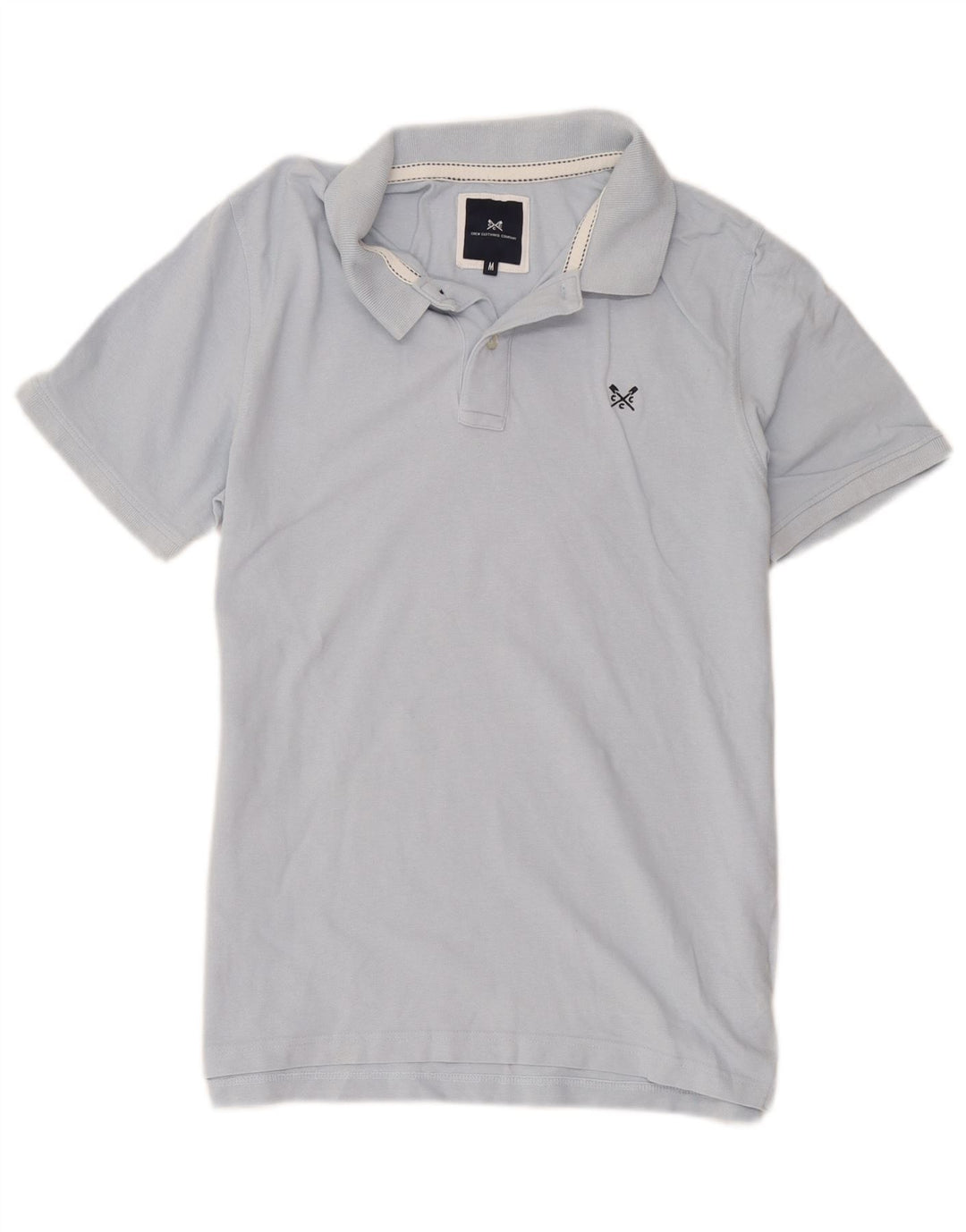Crew Clothing Tricou polo pentru bărbați, bumbac albastru mediu