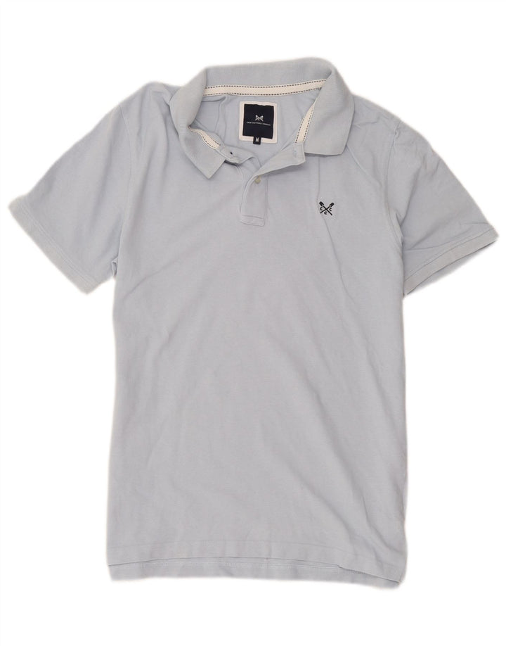 Crew Clothing Tricou polo pentru bărbați, bumbac albastru mediu