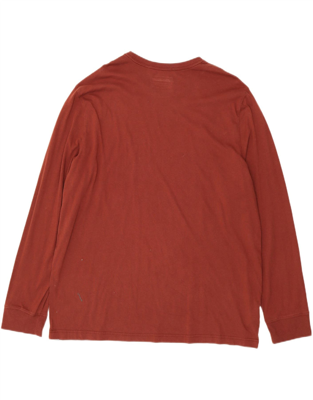 EDDIE BAUER Mens Top Long Sleeve 2XL Brown Cotton Vintage Eddie Bauer and Second-Hand Eddie Bauer from Messina Hembry 
