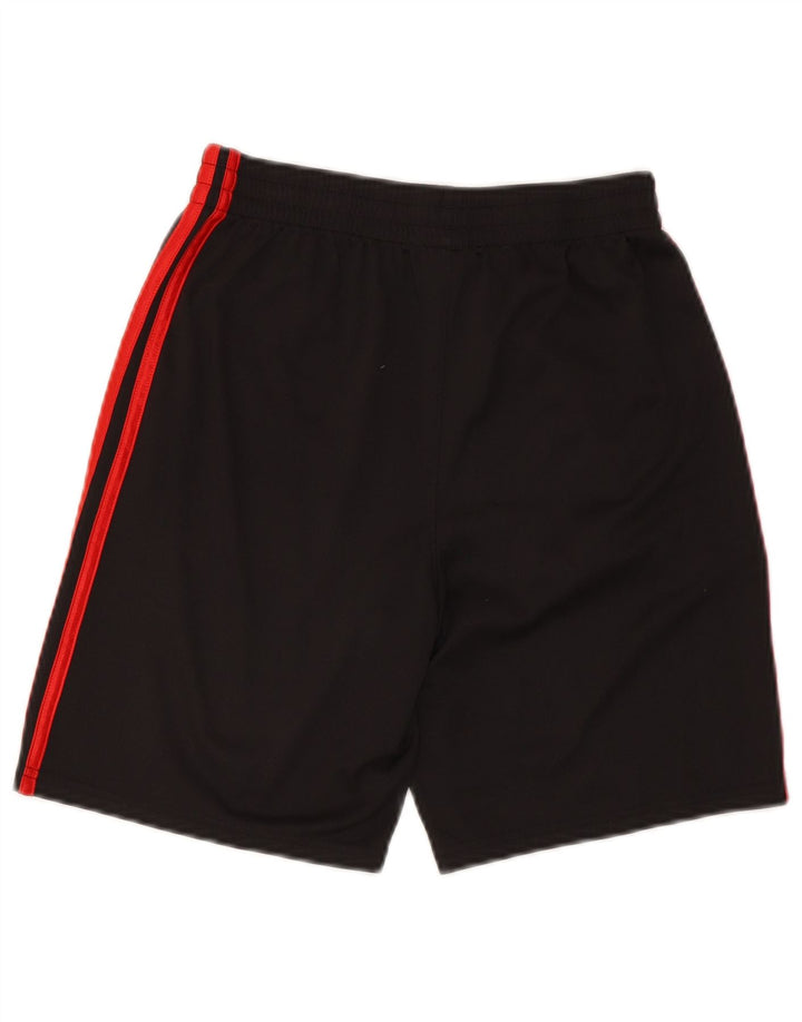 Pantaloni scurți sport adidas băieți 14-15 ani, mari, negru, poliester