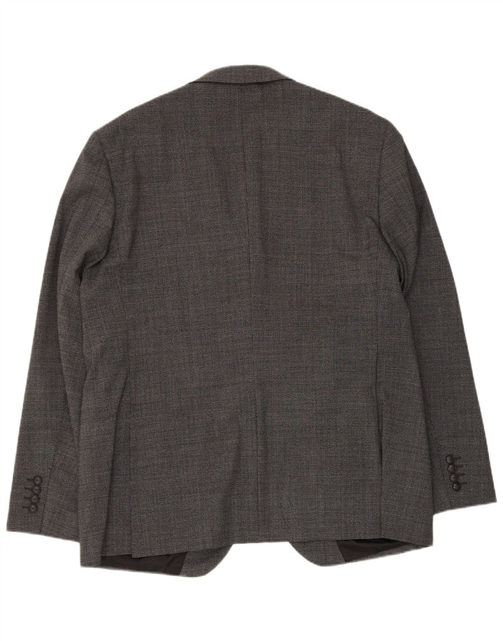 Jachetă pentru bărbați Marks & Spencer cu 2 nasturi, UK 44 XL, gri