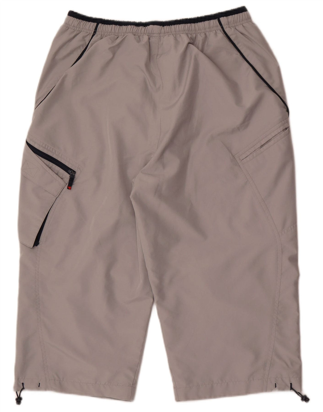 Pantaloni scurți sport Bermuda Reebok pentru bărbați, mari, gri din poliester