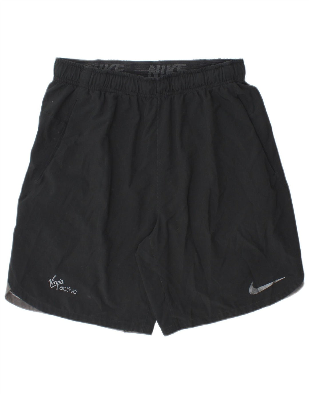 Pantaloni scurți sport Nike Dri Fit pentru bărbați, negru mediu, poliester color