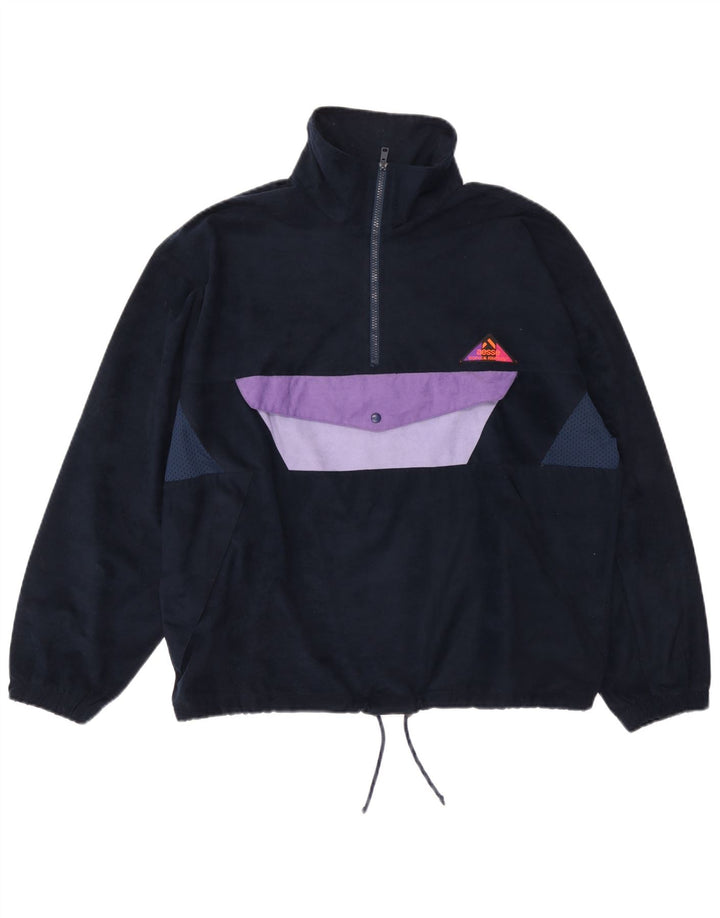 Jachetă Anorak pentru bărbați Aesse UK 38 Medium Bleumarin Colorblock