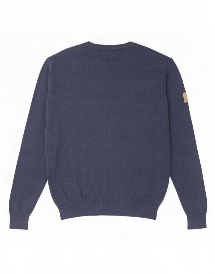 Murphy & Nye Pulover pentru bărbați Sailmakers cu gâtul rotund, albastru bleumarin mediu