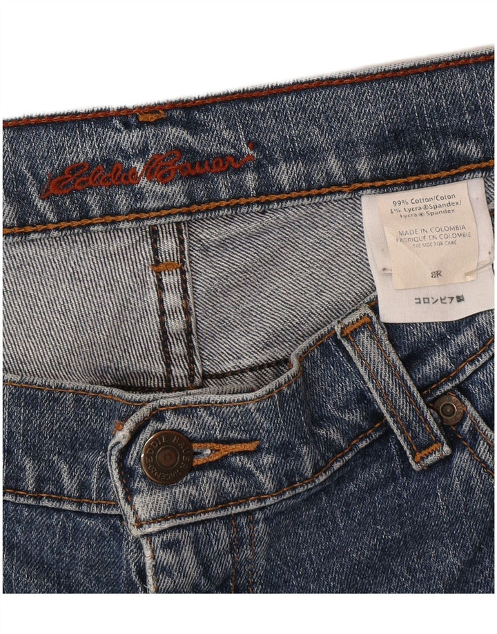Eddie Bauer Blugi Bootcut pentru femei US 8 Medium W28 L32 Bumbac albastru