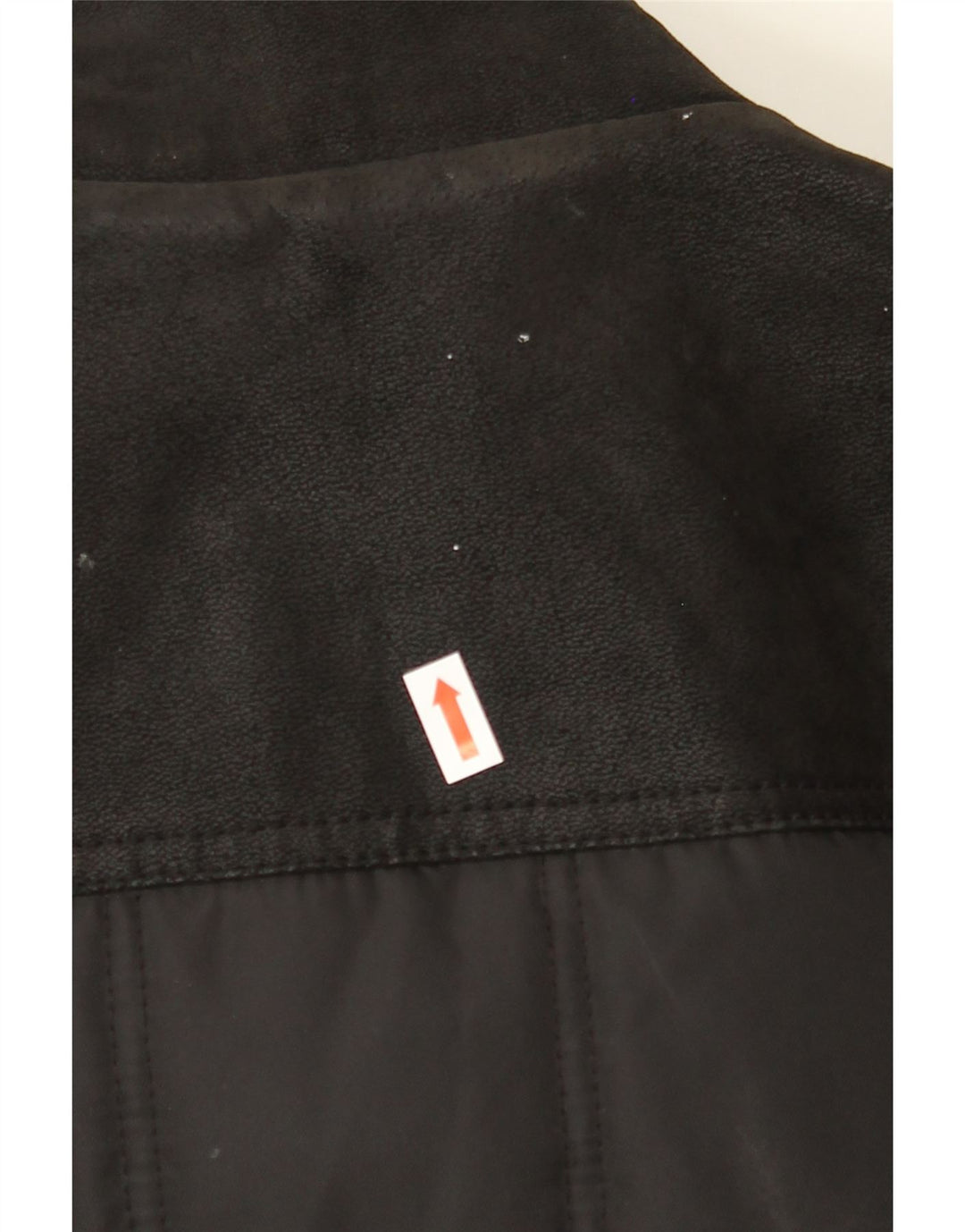PETER COFOX Mens Padded Jacket UK 42 XL Black Leather Vintage Peter Cofox and Second-Hand Peter Cofox from Messina Hembry 
