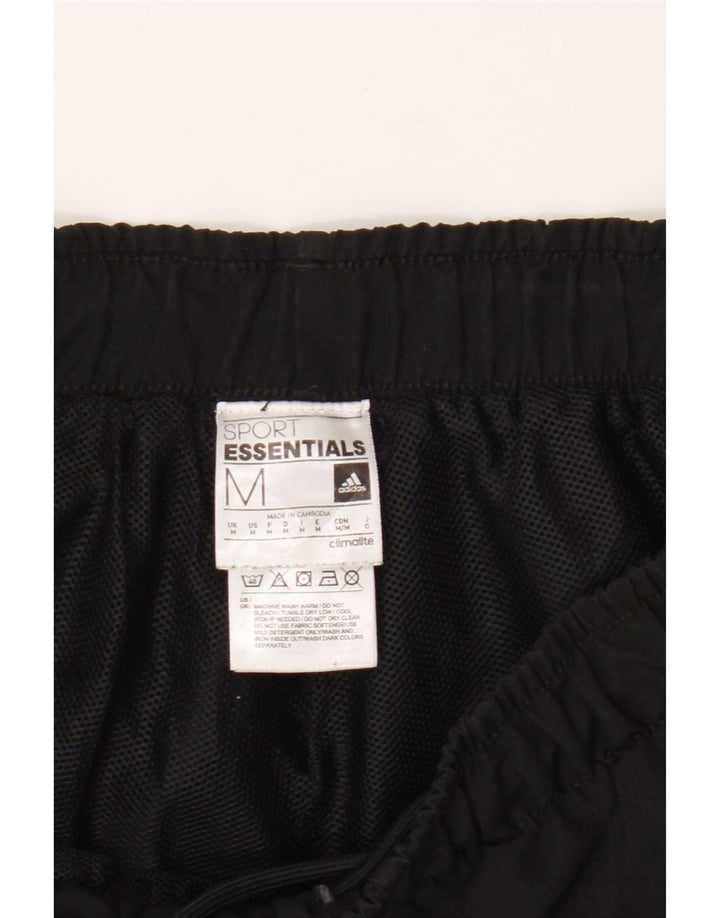 Pantaloni scurți sport pentru bărbați Adidas Climalite, poliester mediu negru